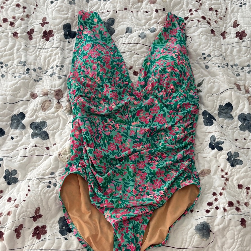 Floral One-Piece Swimsuit